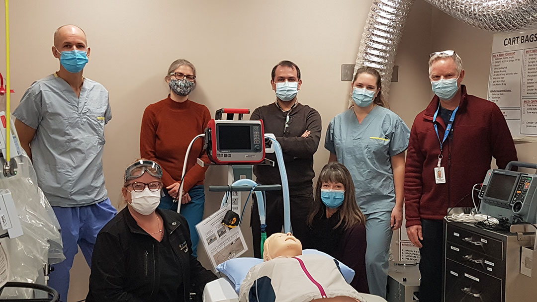 Lighting Up The Castlegar Community Health Centre