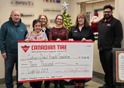 Light Up 2025 - Canadian Tire Donation