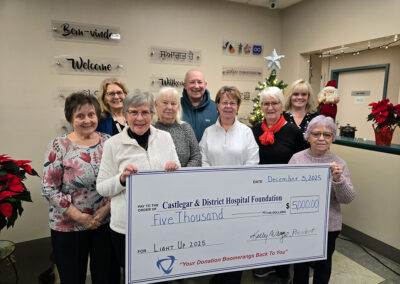 Light Up 2025 - Hospital Auxiliary Society with CDHF