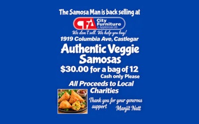 Samosas for Sale at City Furniture